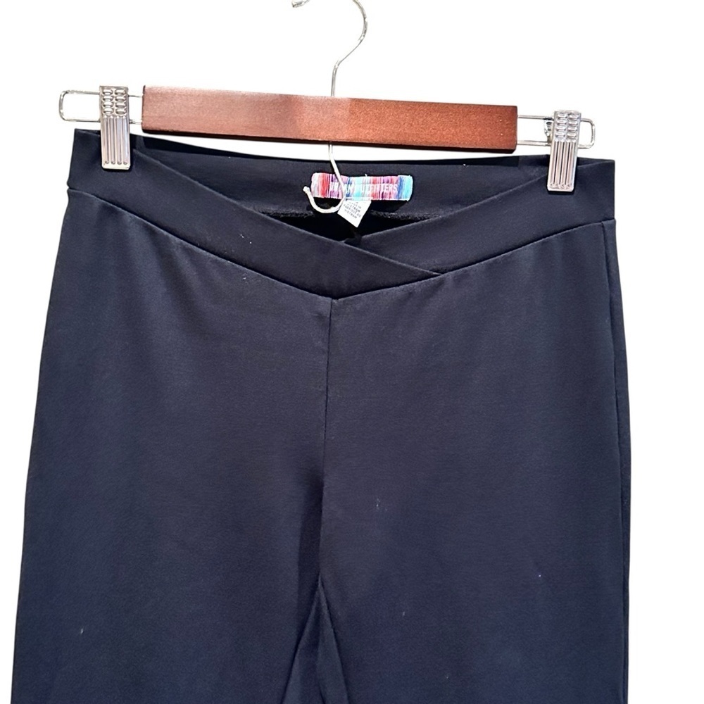 Urban Outfitters Pants Mid Rise Cross Front Flare Leggings Pants Women’s Size 0 - Picture 2 of 9